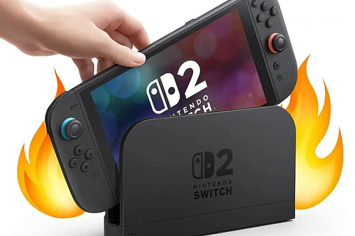  Nintendo Switch 2 перегревается, когда температура внешней среды превышает 35°C