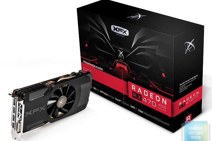 XFX выпустила 7 моделей Radeon RX 470