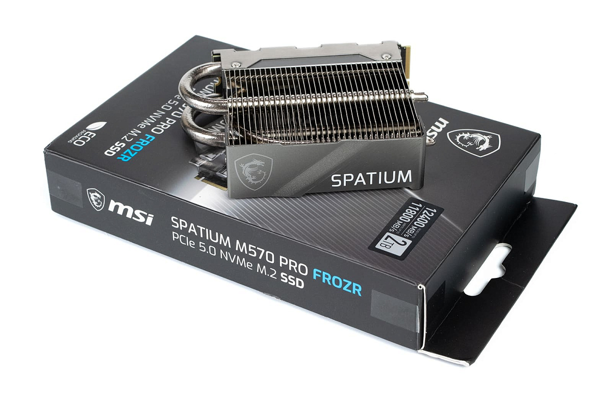 Обзор и тест SSD M.2 MSI Spatium M570 Pro Frozr 2TB — i2HARD