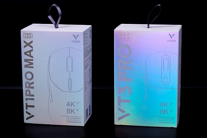 Обзор игровых мышей Rapoo: VT1PRO MAX и VT3PRO