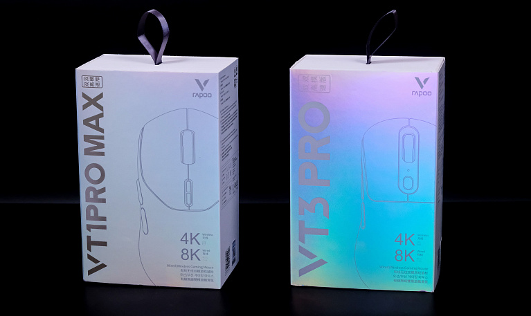 Обзор игровых мышей Rapoo: VT1PRO MAX и VT3PRO