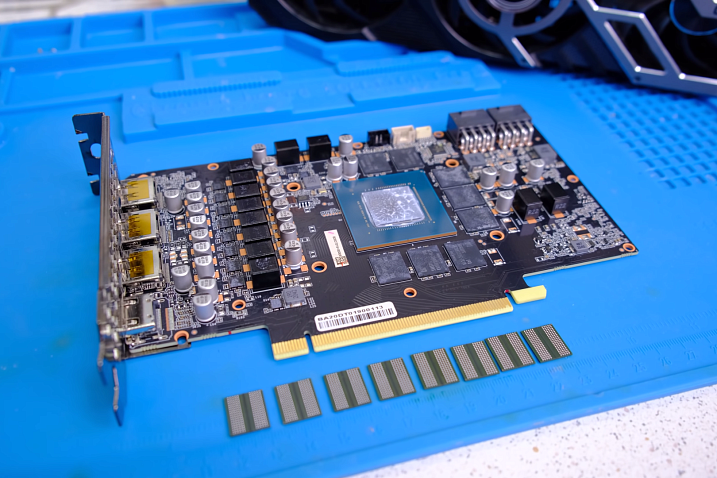 Энтузиаст увеличил количество видеопамяти GeForce RTX 3070 до 16 Гбайт