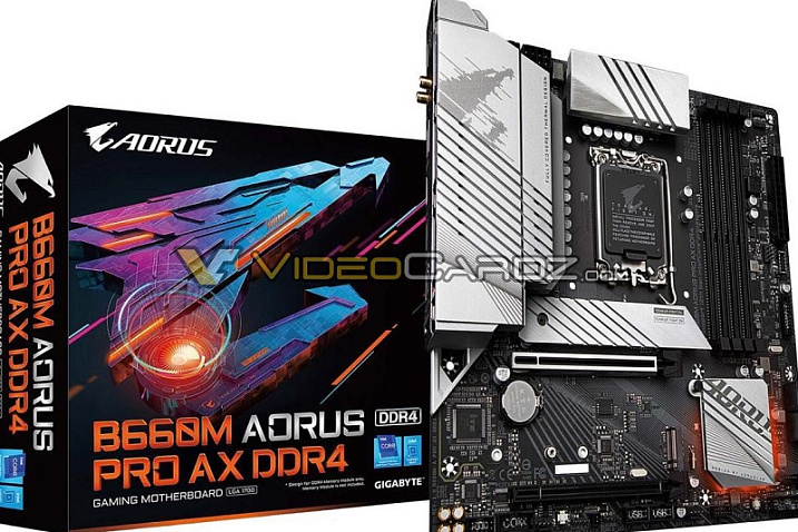 GIGABYTE готовит 29 материнских плат с набором системной логики B660