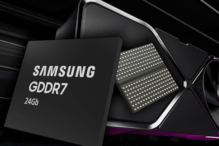 Только GDDR7 от Samsung прошла валидацию для NVIDIA GeForce RTX 5000