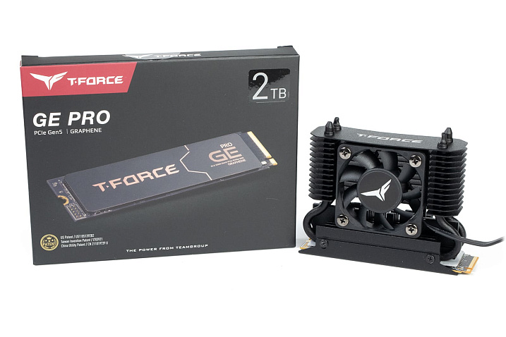 Обзор и тест SSD M.2 TeamGroup T-Force GE PRO 2TB с радиатором Dark AirFlow I
