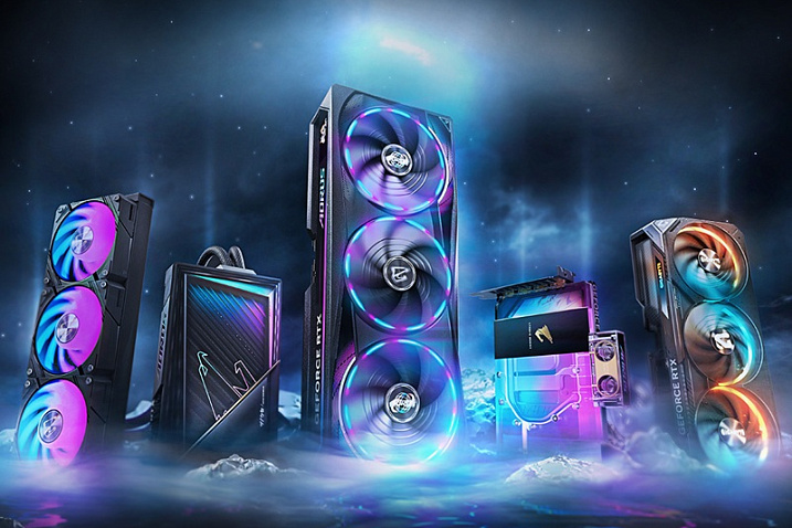 GIGABYTE указывает GeForce RTX 5080 со скоростью памяти 32 Гбит/с