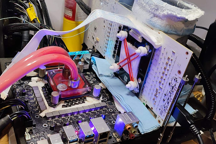 GALAX GeForce RTX 3080 Ti HOF разогнана до 2805 MHz