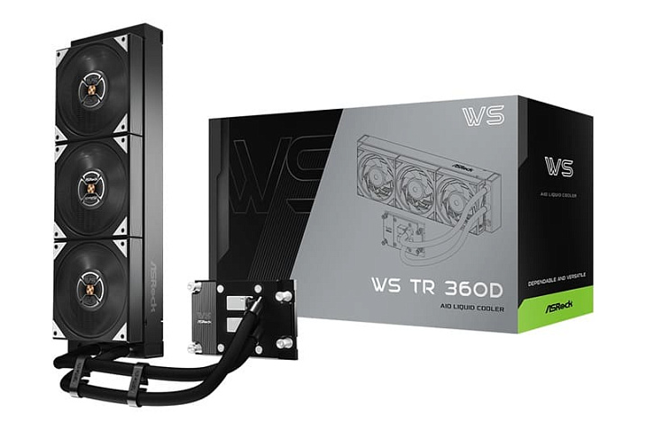 Готовые СЖО ASRock WS 360D для рабочих станций появились в японской рознице за $440