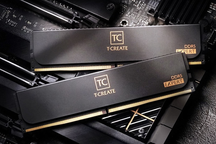 TEAMGROUP выпустила сразу три комплекта памяти T-CREATE EXPERT и CLASSIC DDR5