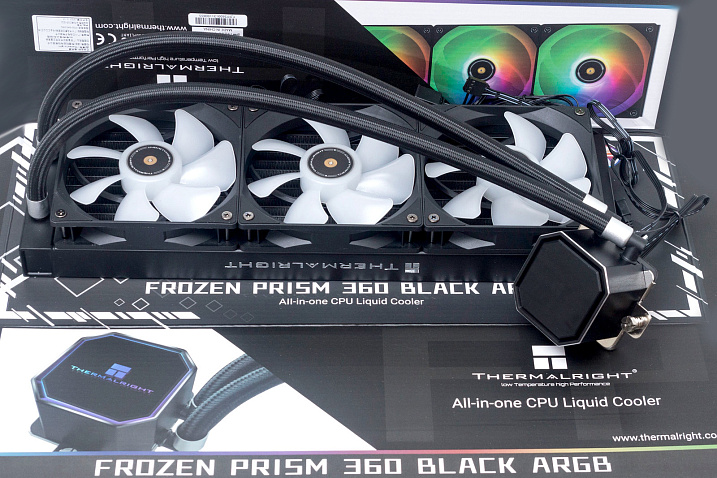 Обзор и тестирование системы жидкостного охлаждения Thermalright Frozen Prism 360 Black ARGB
