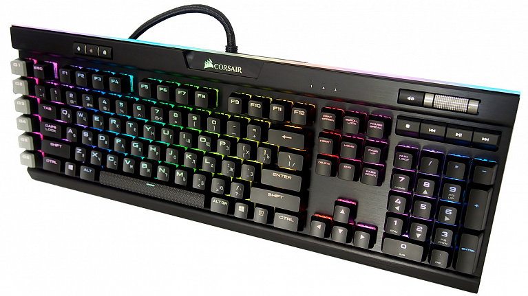 Обзор и тест механической клавиатуры Corsair K95 RGB Platinum