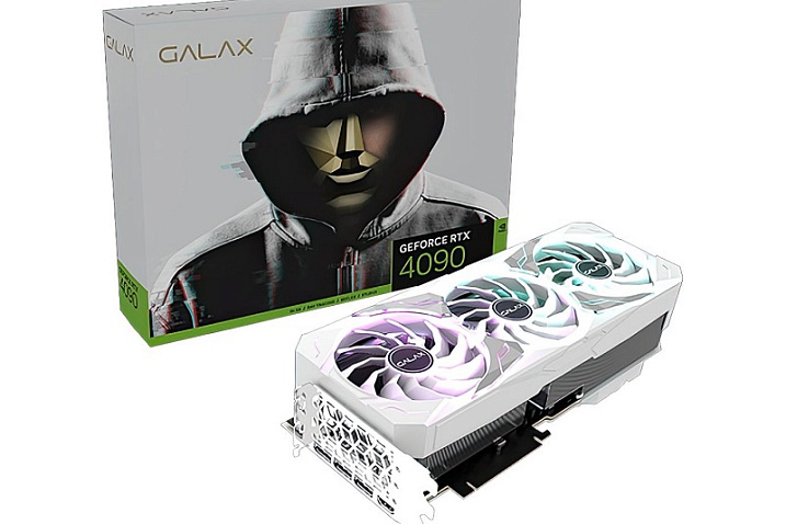 GALAX выпустила белые видеокарты GeForce RTX 4090/4080 SG White