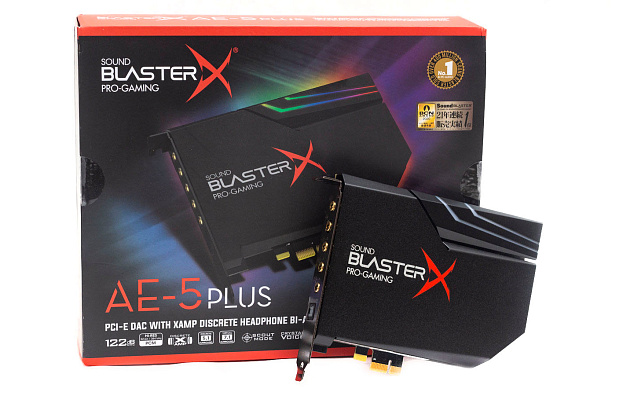 Обзор и тестирование звуковой карты Creative Sound BlasterX AE-5 Plus