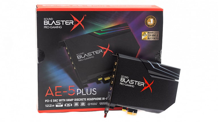 Обзор и тестирование звуковой карты Creative Sound BlasterX AE-5 Plus