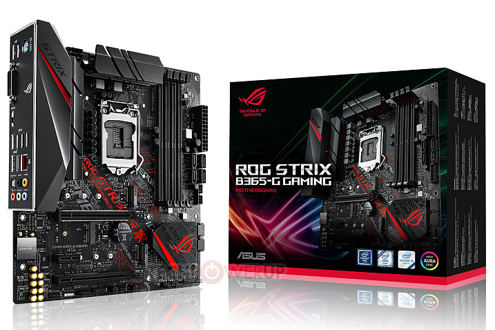 ASUS анонсировала материнскую плату ROG Strix B365-G Gaming