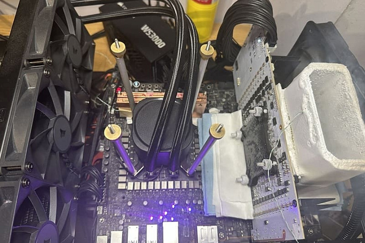 GeForce RTX 5090D разогналась до 4002 MHz и установила рекорд в GPUPI v3.3 - 32B