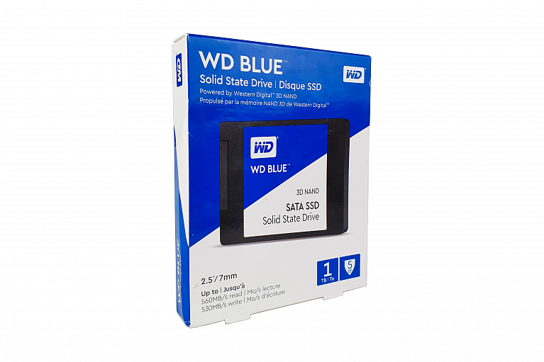 Обзор и тест SSD WD Blue SATA 1000 GB WDS100T2B0A