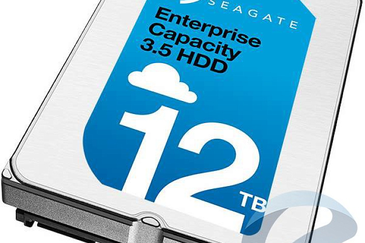 Seagate официально представида HDD объемом в 12 Тб