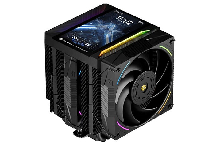 Thermalright выпустила кулер с дисплеем Peerless Assassin 120 Vision MAX