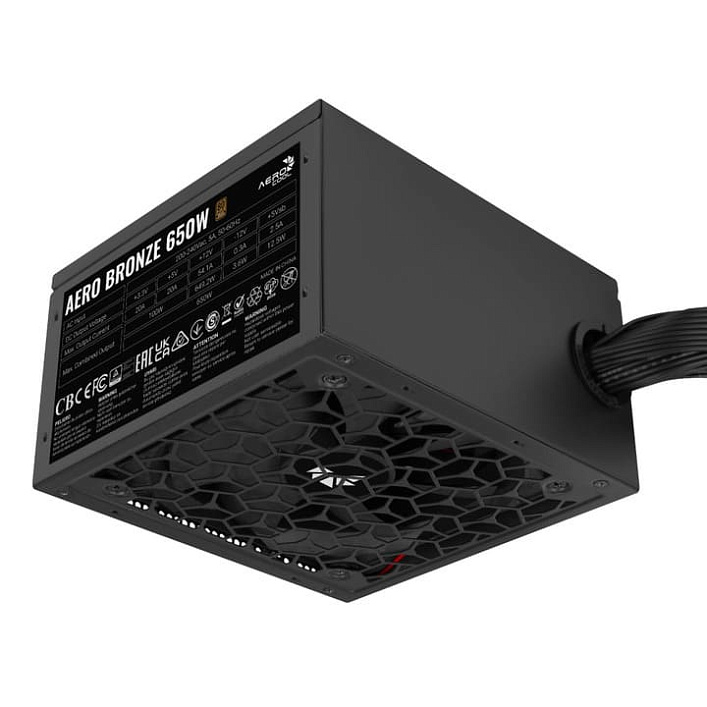 Блок питания AeroCool AERO BRONZE 2026 650W
