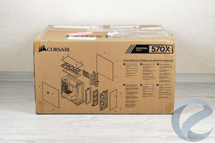 Обзор корпуса Corsair Crystal 570X RGB