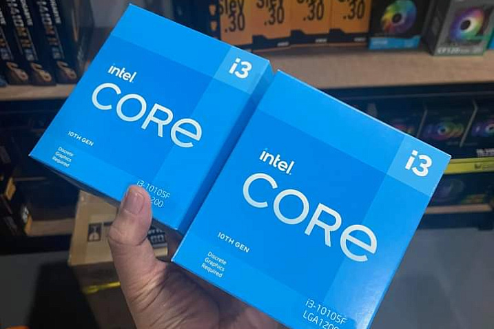Оцениваем внешний вид новых упаковок процессоров Intel на примере Core i3-10105F