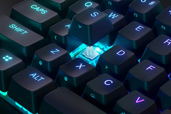 SteelSeries выпустила функцию Rapid Trigger для механических клавиатур Apex Pro