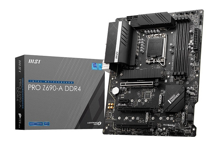 Newegg продает материнскую плату начального уровня MSI Z690-A PRO DDR4 за $227