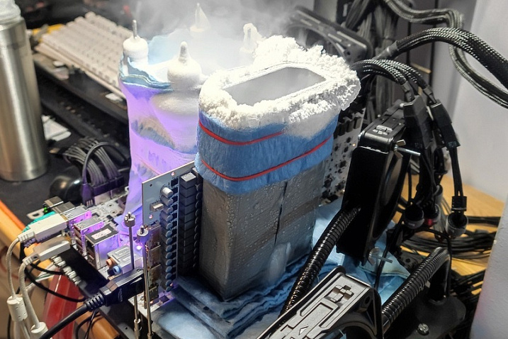 4.0 GHz не за горами: GALAX GeForce RTX 4090 HOF разогнана до 3825 MHz