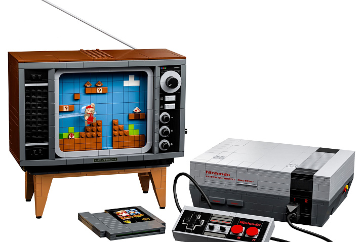 Lego спрятали пасхалку по Mario в последнем наборе Nintendo Entertainment System