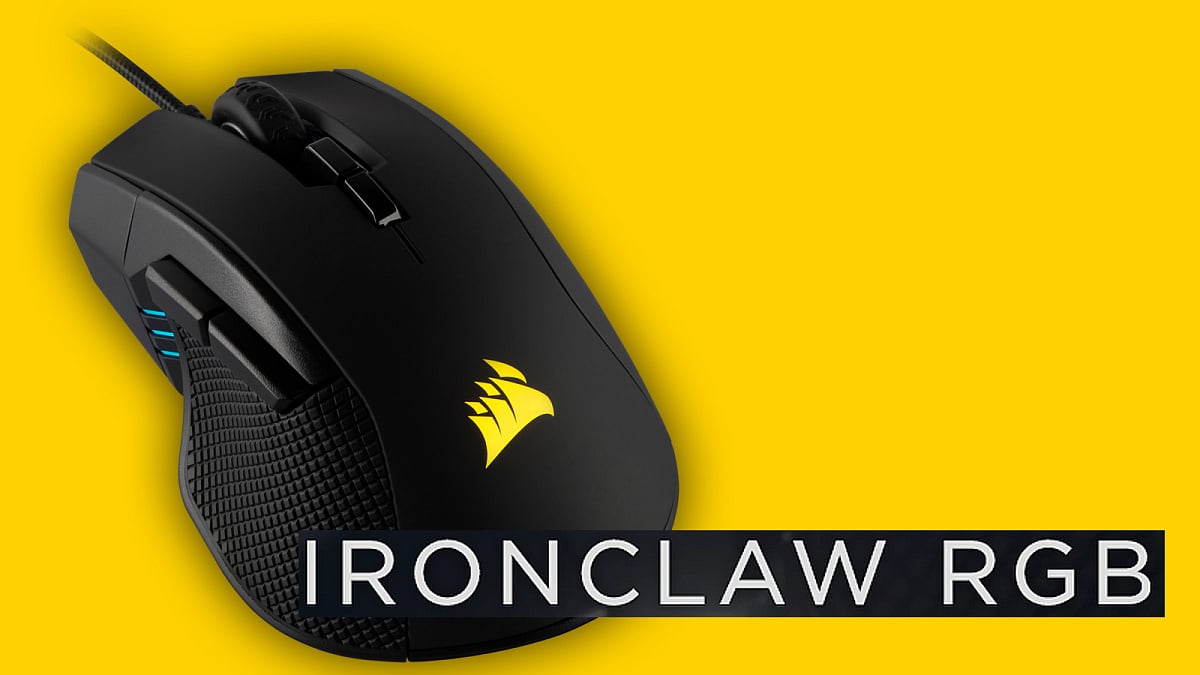 Обзор и тест игровой мыши Corsair Ironclaw RGB Wireless — i2HARD