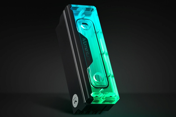EKWB выпустила водоблок EK-Quantum Momentum2 Quad RAM D-RGB для модулей памяти