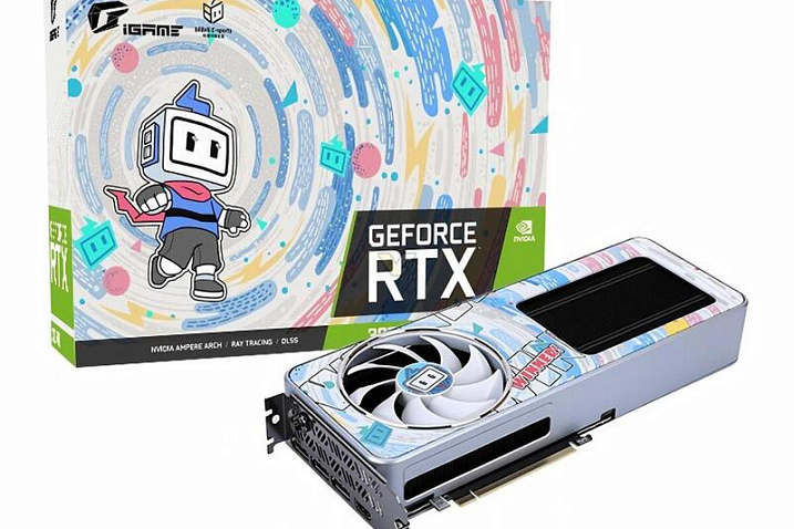 Colorful представила видеокарту iGame RTX 3070 Bilibili Edition