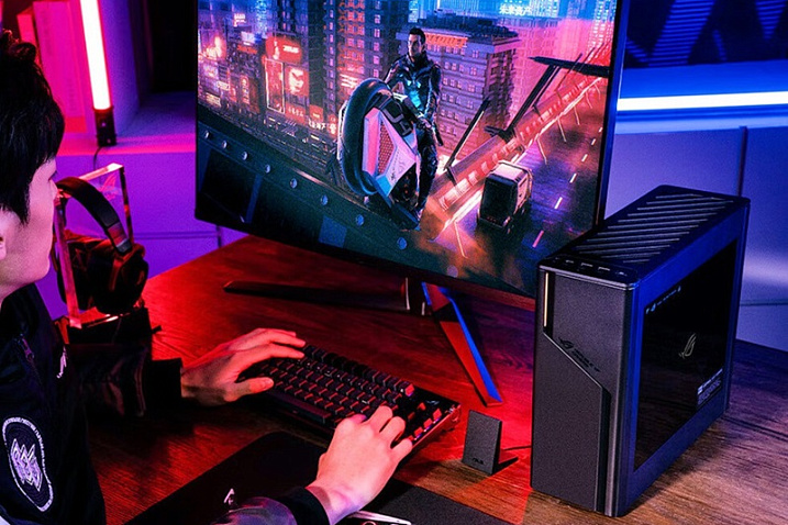 Мини-ПК ASUS ROG C22CH теперь доступен с видеокартой GeForce RTX 4070 SUPER