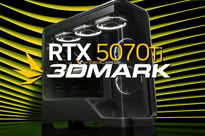 NVIDIA GeForce RTX 5070 Ti всего на 13% отстает от RTX 5080 в новых тестах    
