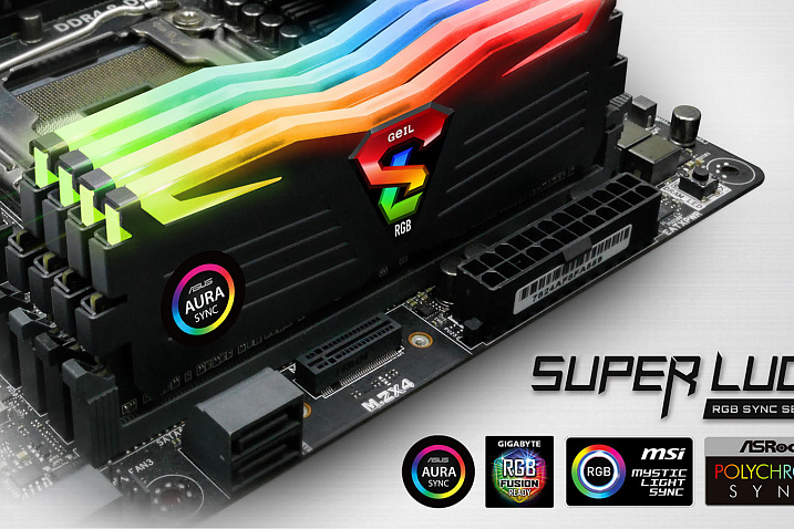 Обзор и тест оперативной памяти GeIL SUPER LUCE RGB Sync AMD Edition DDR4-2666 2x8 ГБ (GALS416GB2666C16ADC)