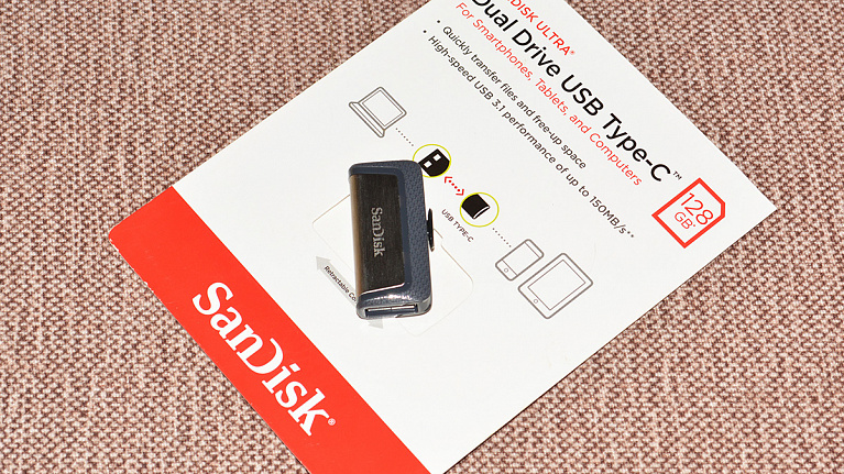 Обзор USB флеш-накопителя Sandisk Ultra Dual Drive USB Type-C