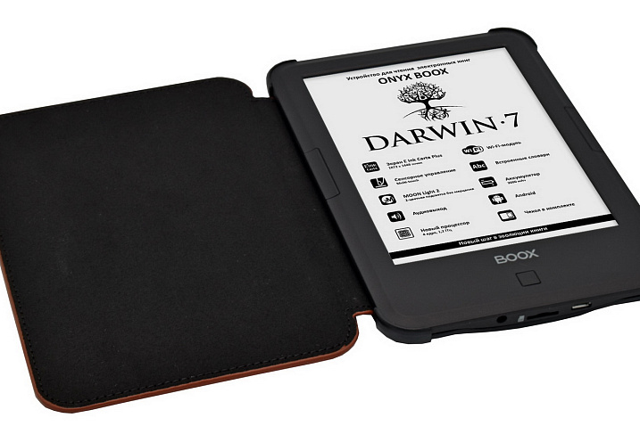 Представлен ONYX BOOX Darwin 7 – ридер с подсветкой без мерцания и поддержкой аудио