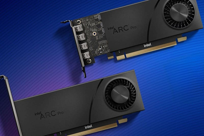 Слух: представление видеокарт Intel Arc Pro B70 и B65 назначено на 25 марта