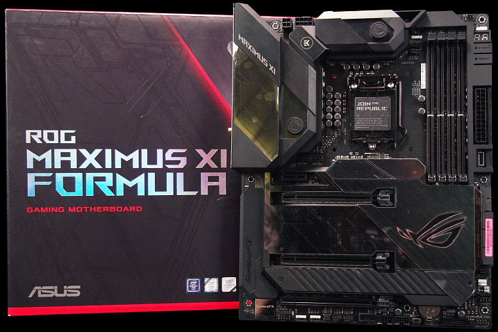 Обзор и тест материнской платы ASUS ROG Maximus XI Formula