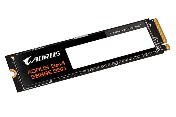 GIGABYTE представила накопитель AORUS 5000E Gen4 со сниженным потреблением