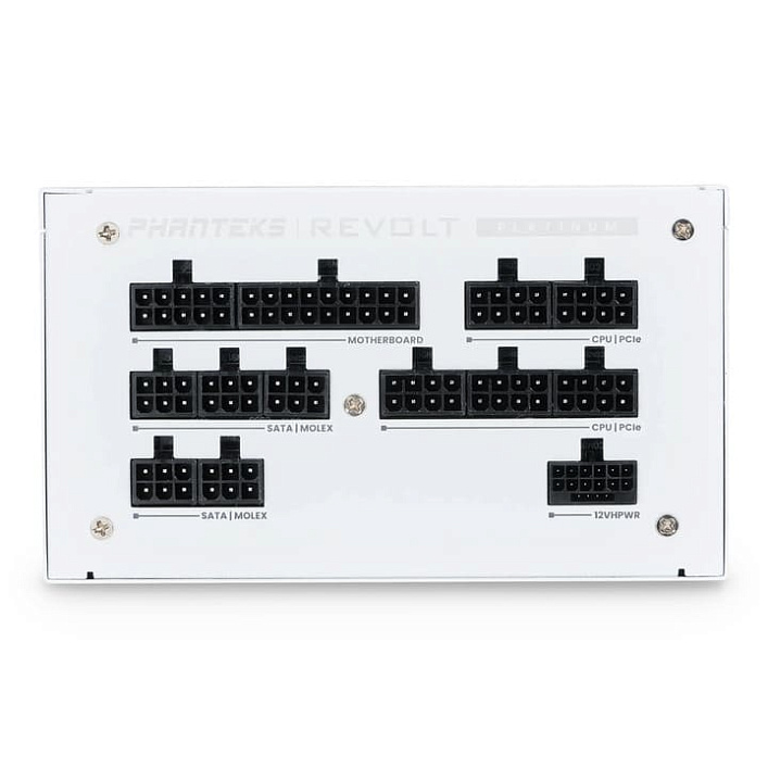 Блок питания Phanteks Revolt 1000W Platinum White Starter Set