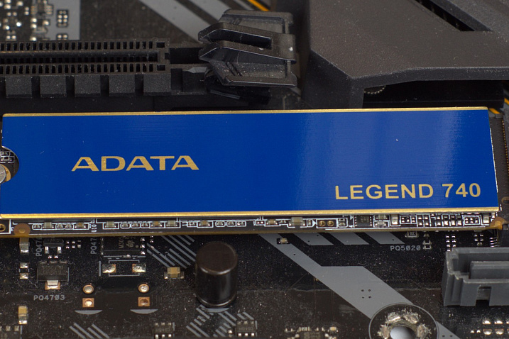 Обзор и тест NVMe SSD накопителя AData Legend 740 500Gb