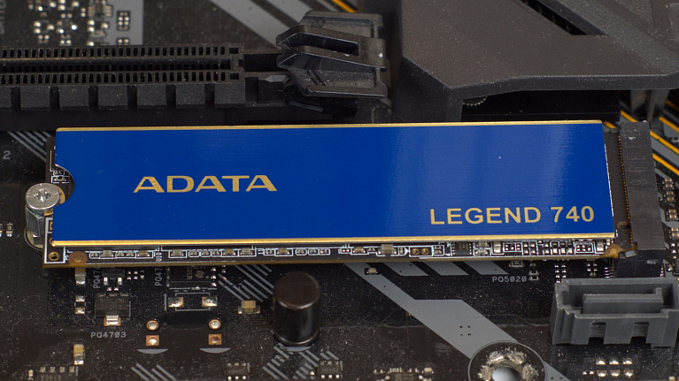 Обзор и тест NVMe SSD накопителя AData Legend 740 500Gb