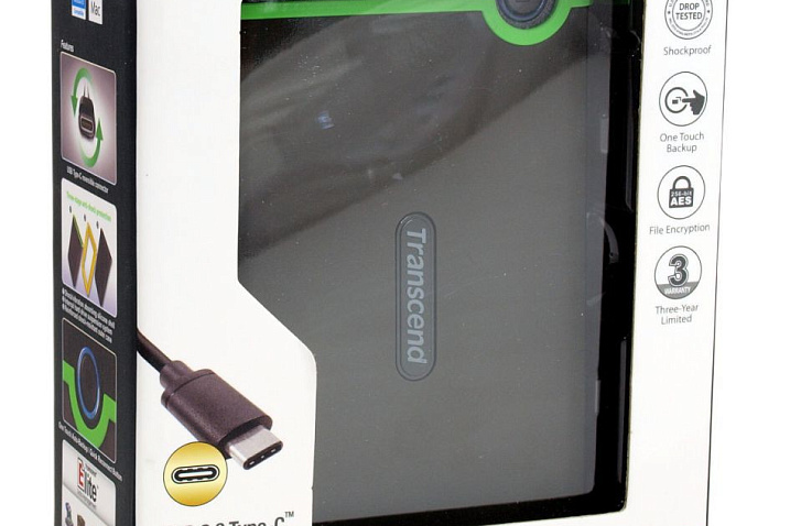 Обзор и тестирование внешнего жесткого диска Transcend StoreJet 25MC 1TB (TS1TSJ25MC)