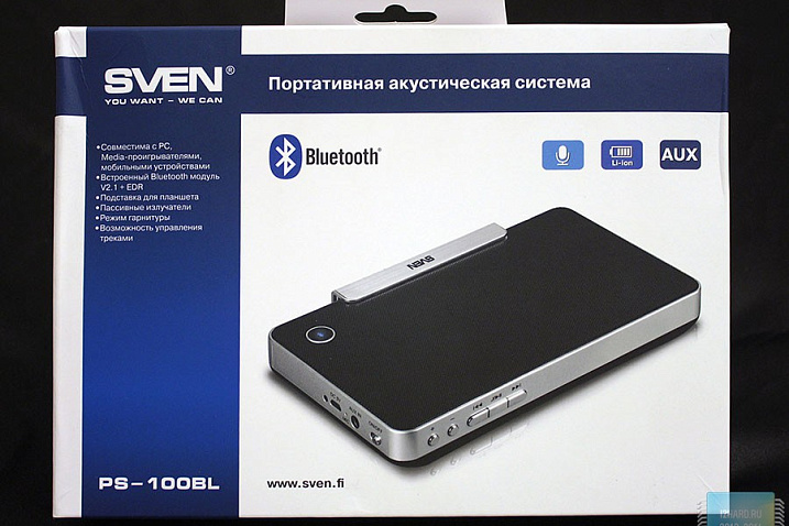 Обзор беспроводной акустической системы SVEN PS-100BL