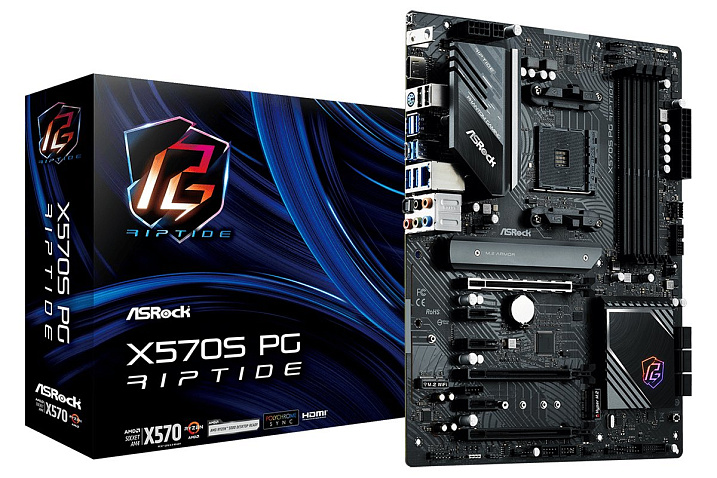 ASRock представила материнские платы B550 и X570S серии Phantom Gaming  Riptide