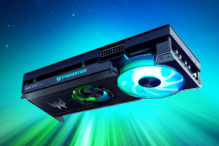 Acer выходит на рынок видеокарт с Arc A770 Predator BiFrost