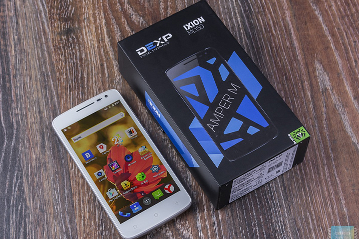 Обзор смартфона DEXP Ixion ML150 Amper M