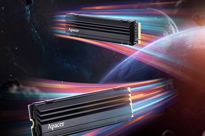 APACER и ZADAK показали накопители c PCI Express 5.0 и скоростью чтения 13000 Мбайт/с